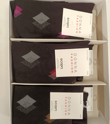 AVRIL WOMEN'S LONG SOCKS Tellini S.r.l. Wholesale Clothing